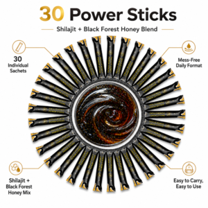 Power Aura Shilajit Honey Power Sticks Infographics