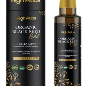 Black Seed Oil - 250ml Cold-Pressed Black Cumin Oil Nigella Sativa (Extra Virgin & Unrefined)