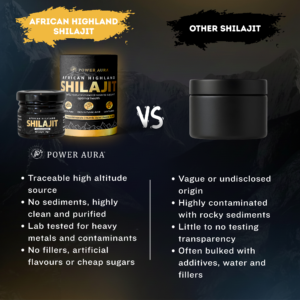 PowerAura African Highland Shilajit