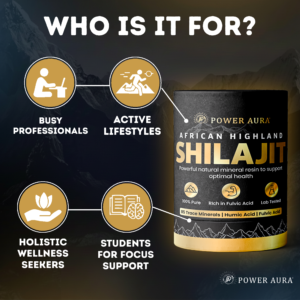 PowerAura African Highland Shilajit