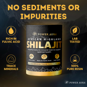 PowerAura African Highland Shilajit