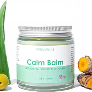 WildMint Calm Balm - 100% Natural Soothing Skin Relief (110g)