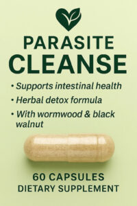 Herbal capsules for gut cleanse and colon support