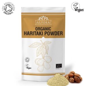 Organic Haritaki Powder 200g - Gut Health, Digestion & Detox Support