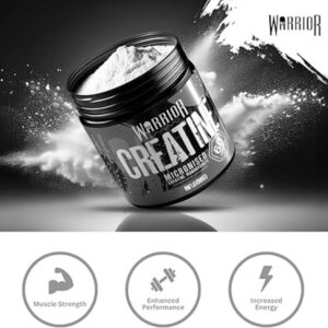 Warrior Creatine Monohydrate GMP certified UK manufacture