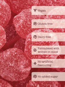 Apple cider vinegar gummies feature icons
