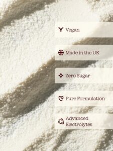 Hydrate electrolyte sachets feature icons