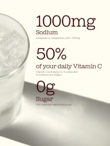 Hydrate electrolyte sachets product features