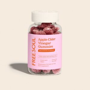 Apple Cider Vinegar Gummies | 60 Vegan Gummies | 1000mg with B12 & Folate