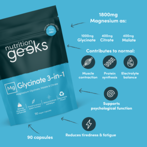 Benefits of magnesium for muscle function and tiredness