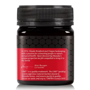 Comvita Manuka Honey certification panel