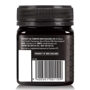 Comvita Manuka Honey 500g jar side view