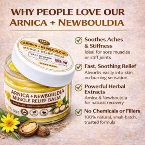 Arnica Herbal Balm texture close up