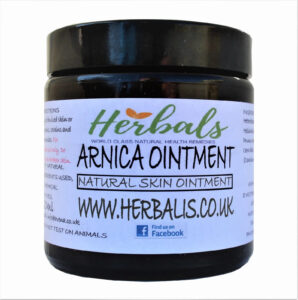 Handmade Arnica Balm label detail