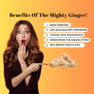 Ginger and Turmeric Shots case packaging