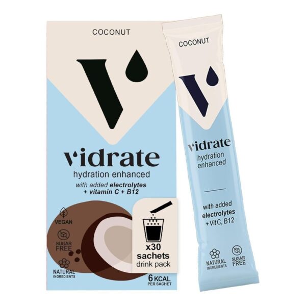 Coconut hydration powder 30 x 3g electrolyte sachets - product image 1