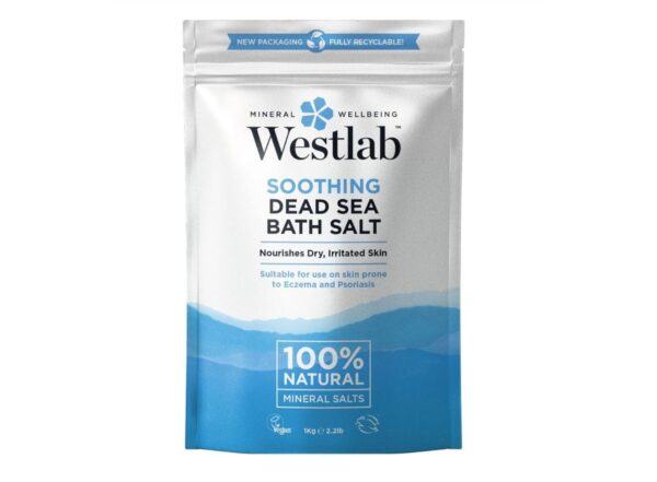 Pure mineral Dead Sea bath salt 1kg - product image 1