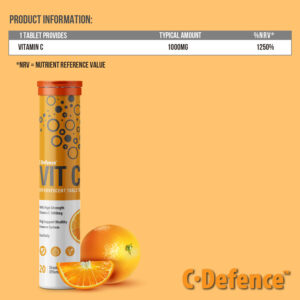 Vitamin C Effervescent Tablets label detail