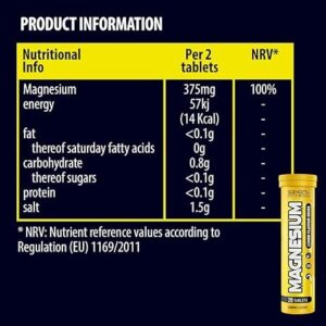 Magnesium Effervescent Tablets packaging