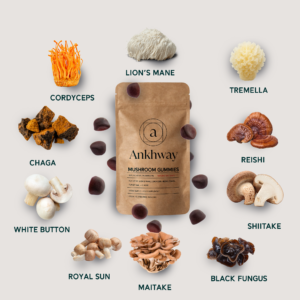 Ten mushroom varieties in the complex
